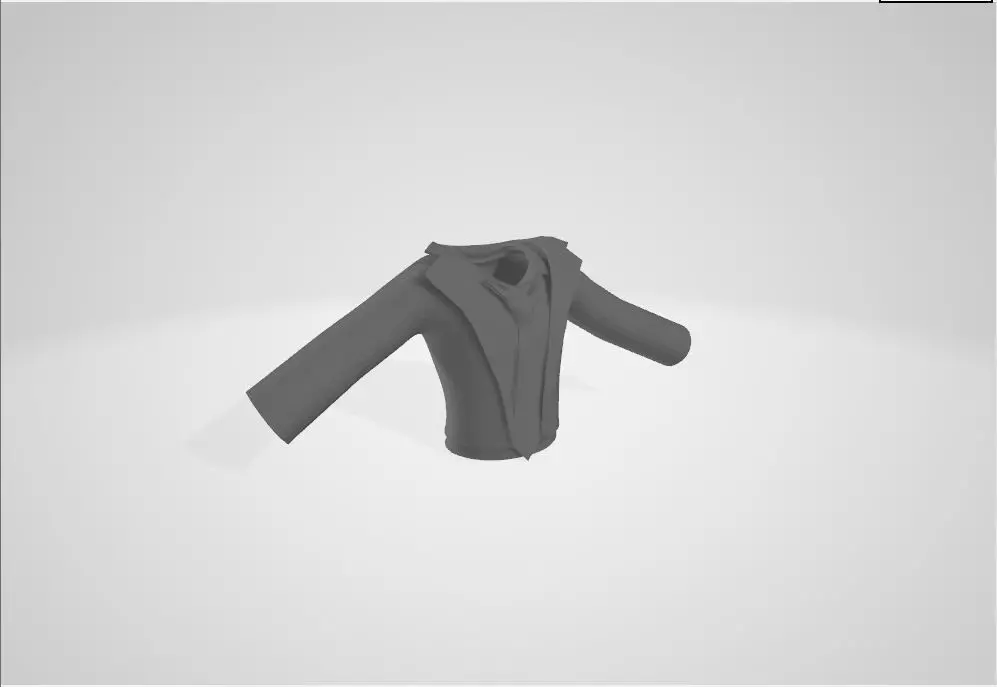 office dress obj Free 3D model