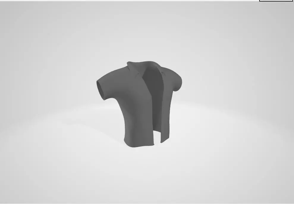 shirtfbx shirt Free 3D model