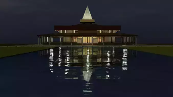 Club house 3D model