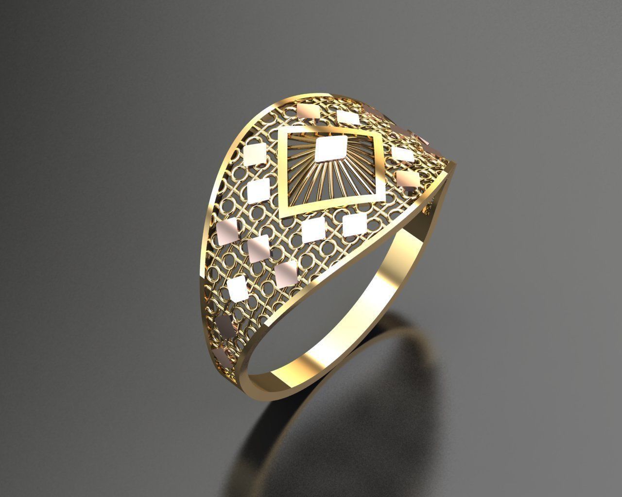 20 FUSION RING MODELS  3D print model_17