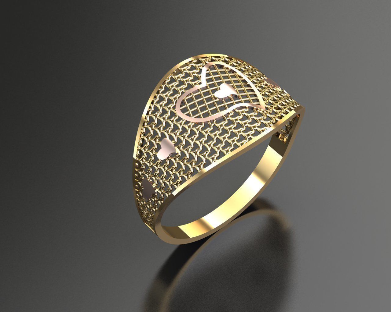 20 FUSION RING MODELS  3D print model_7