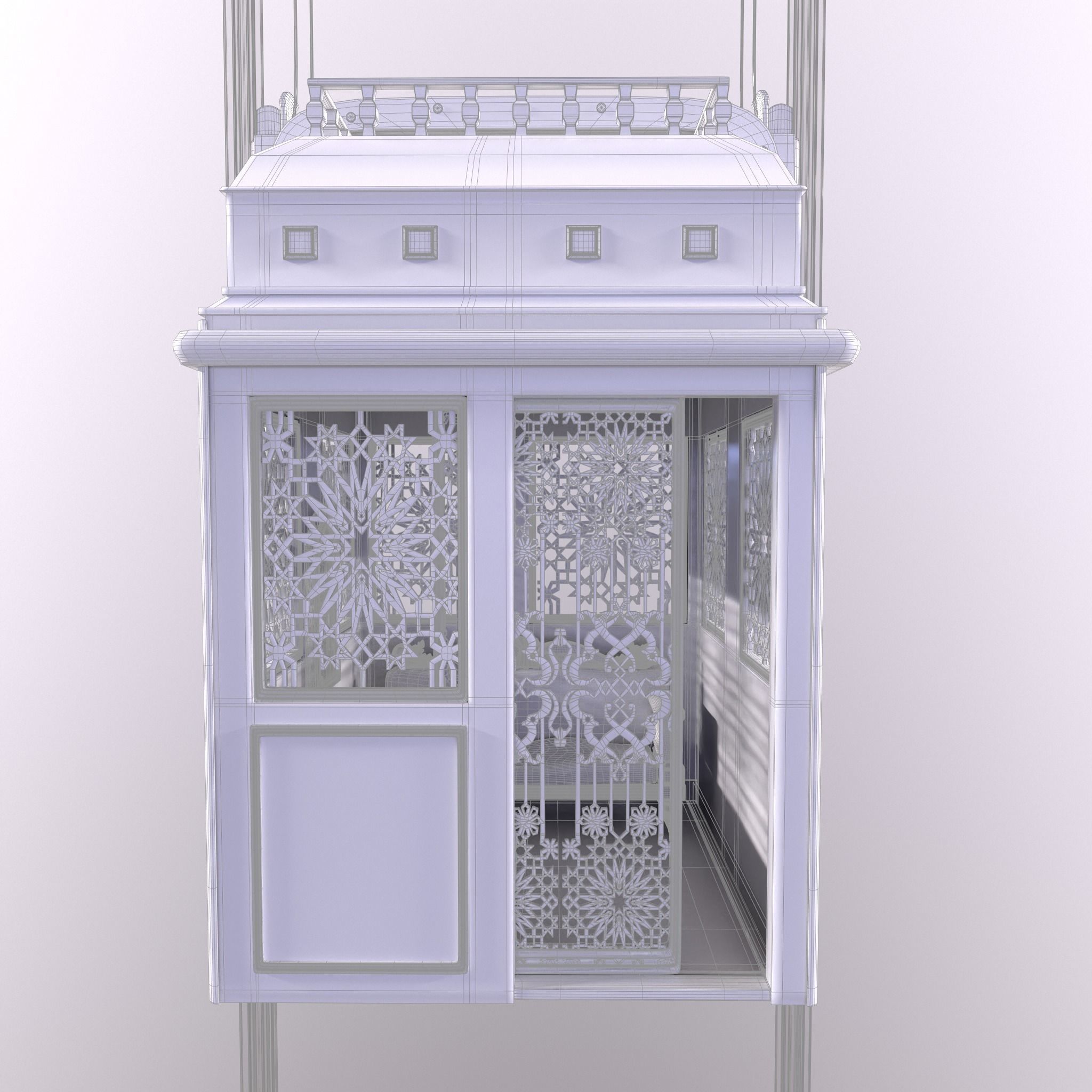 Elevator Vol 02 Old 3D model 3D model_7