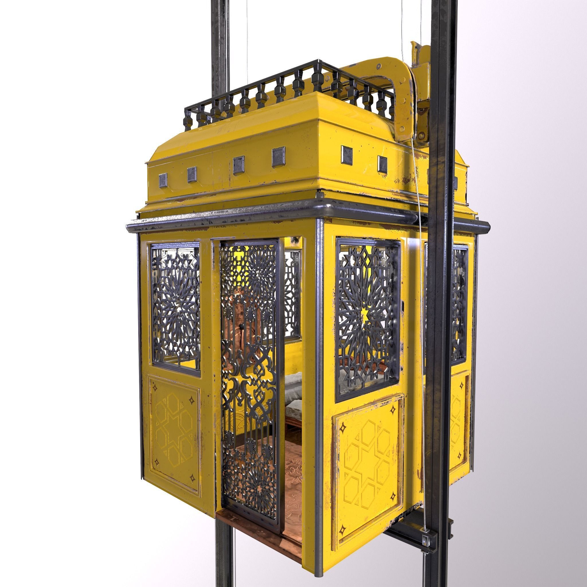 Elevator Vol 02 Old 3D model 3D model_21