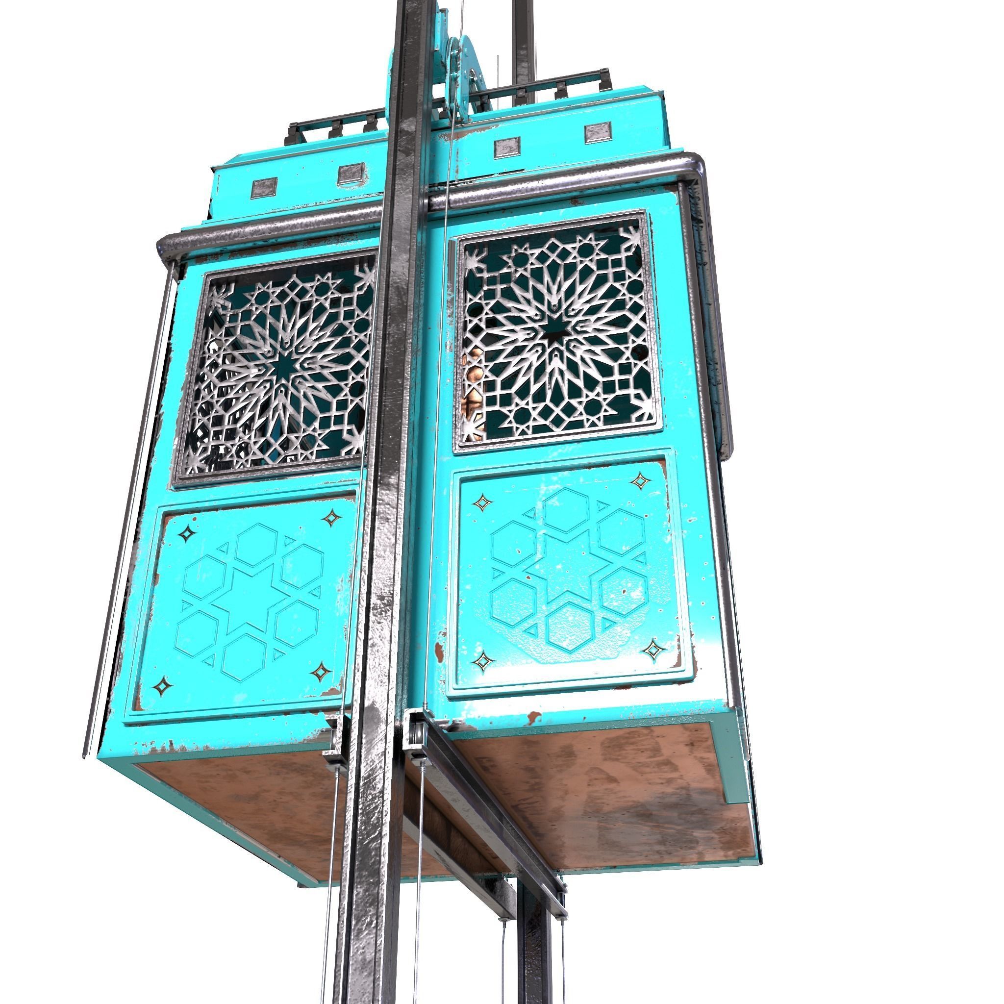 Elevator Vol 02 Old 3D model 3D model_9