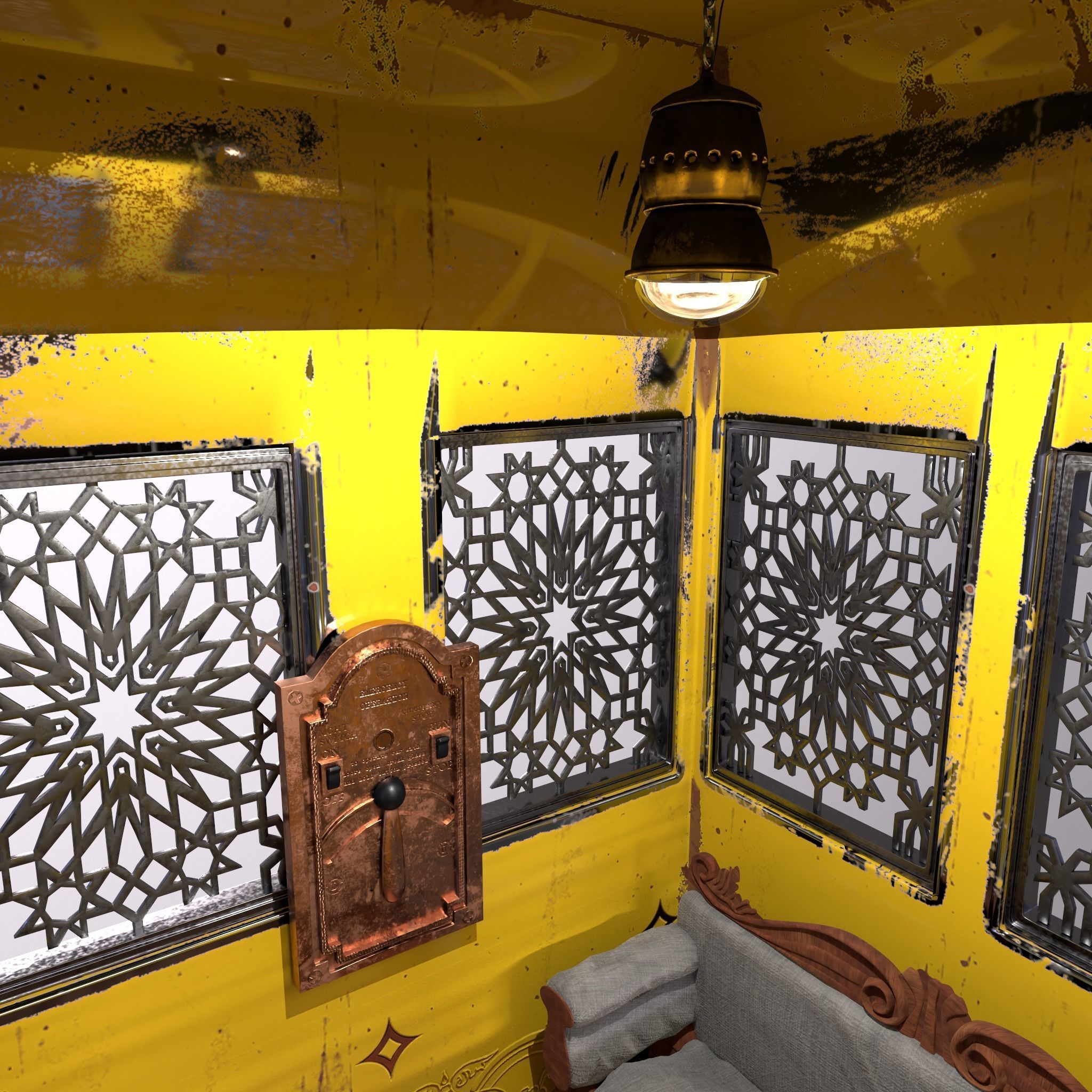 Elevator Vol 02 Old 3D model 3D model_20