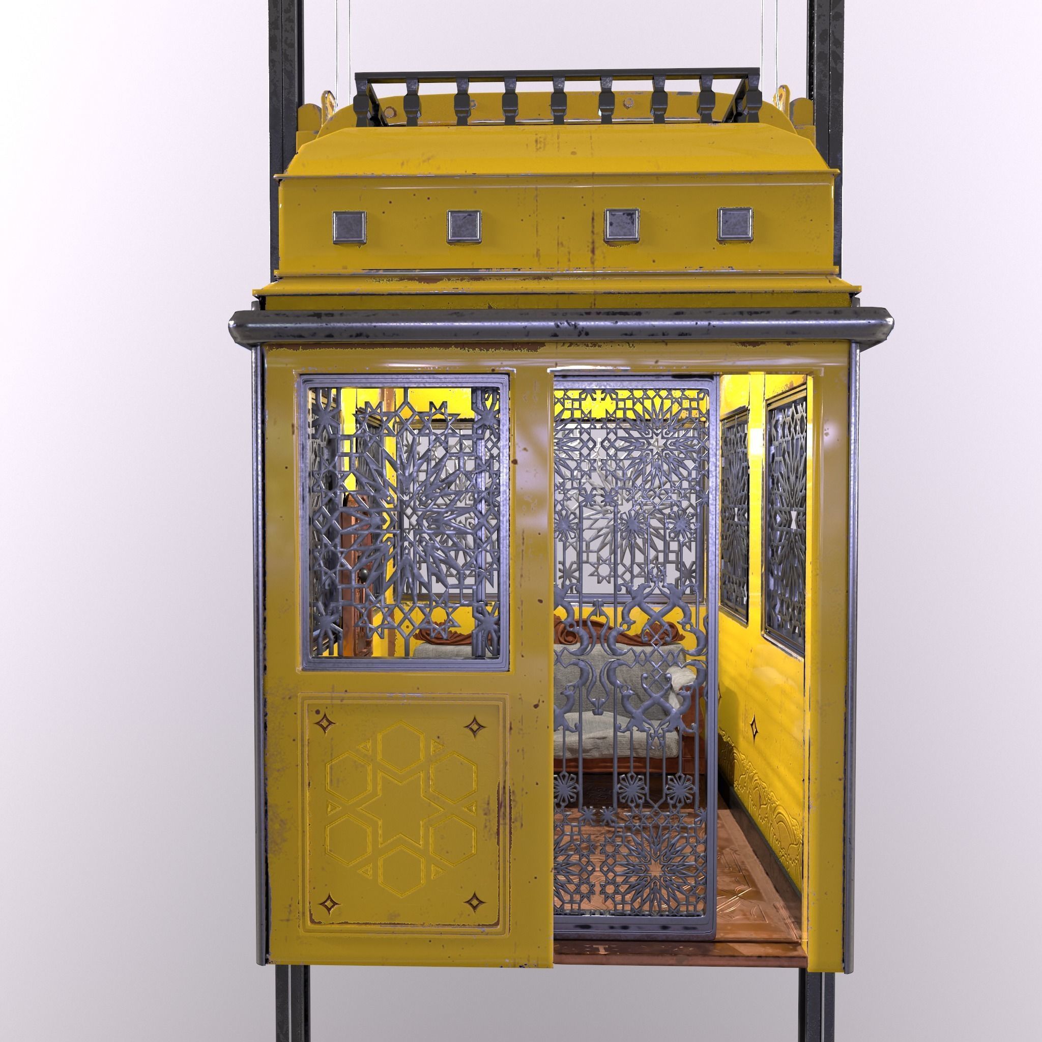 Elevator Vol 02 Old 3D model 3D model_22