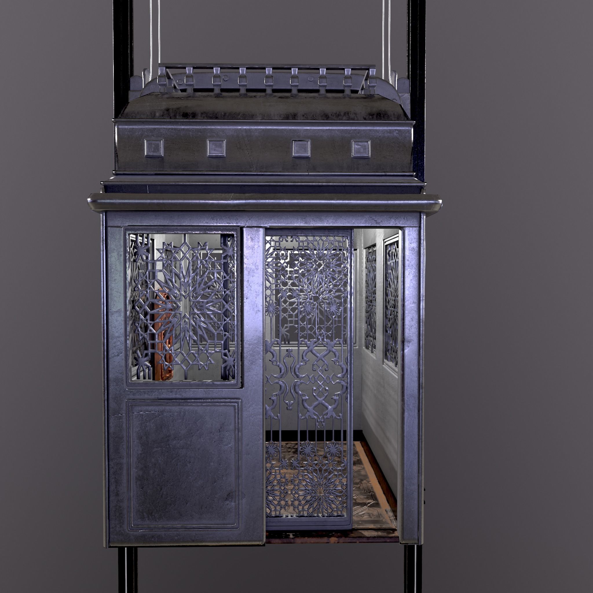 Elevator Vol 02 Old 3D model 3D model_1
