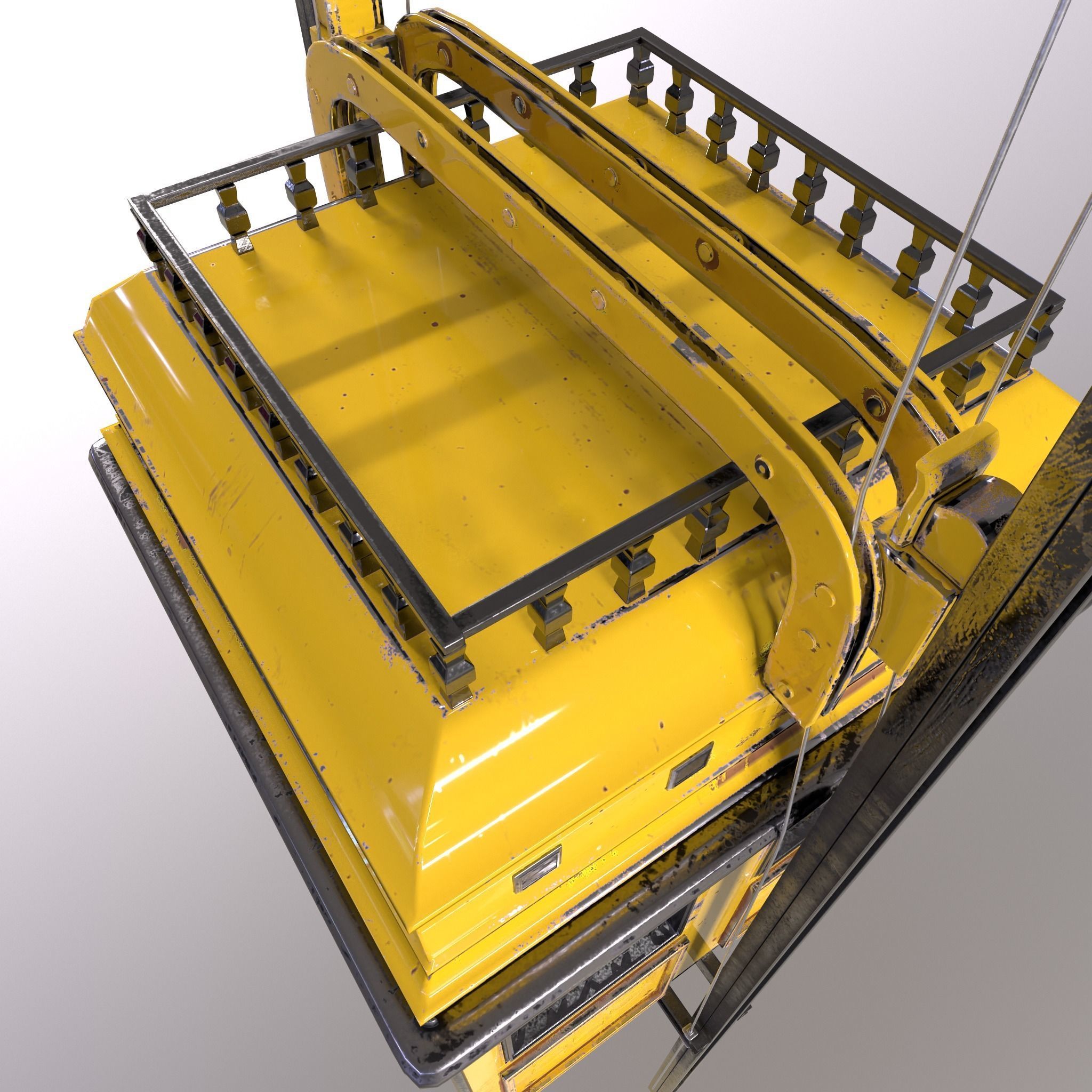 Elevator Vol 02 Old 3D model 3D model_23