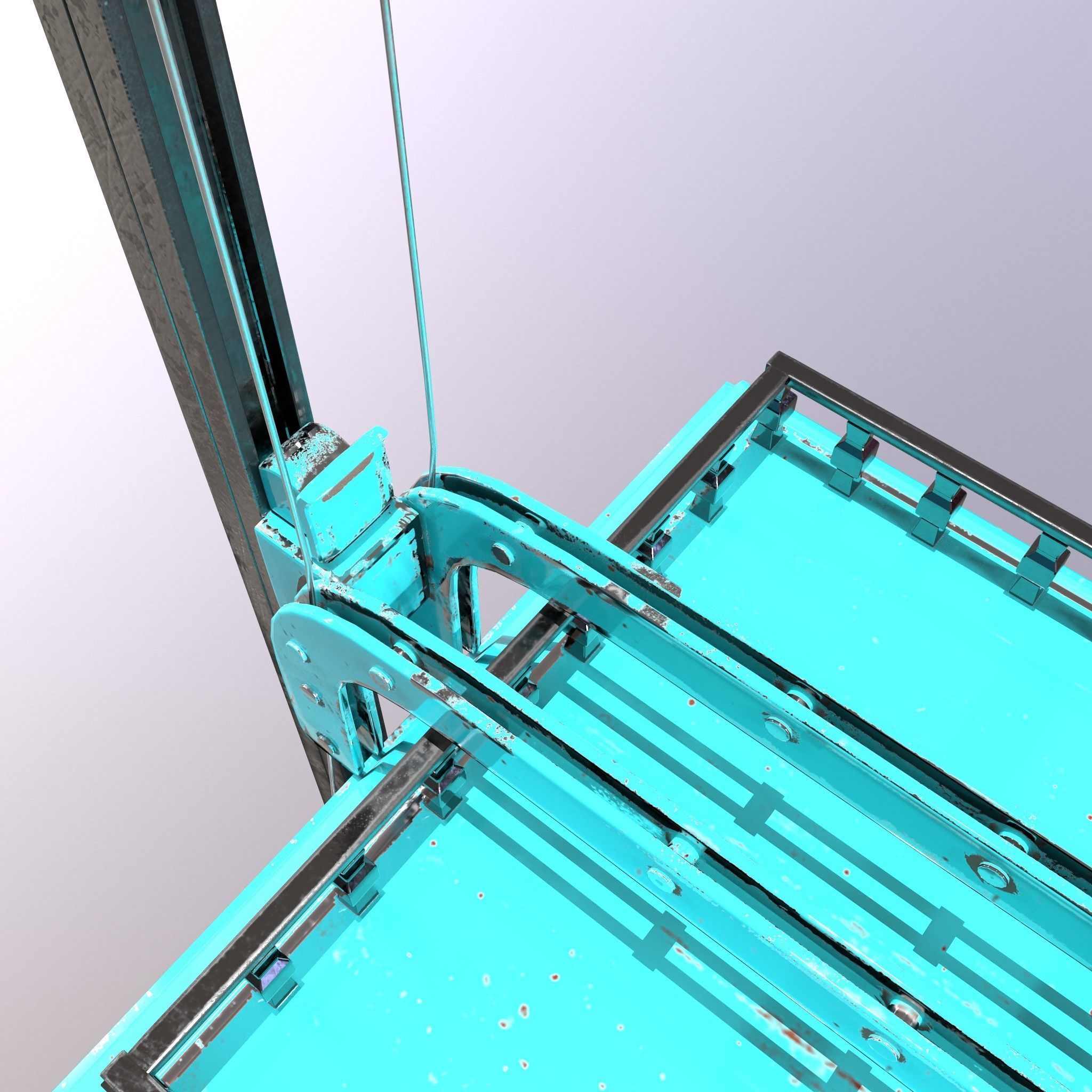 Elevator Vol 02 Old 3D model 3D model_13