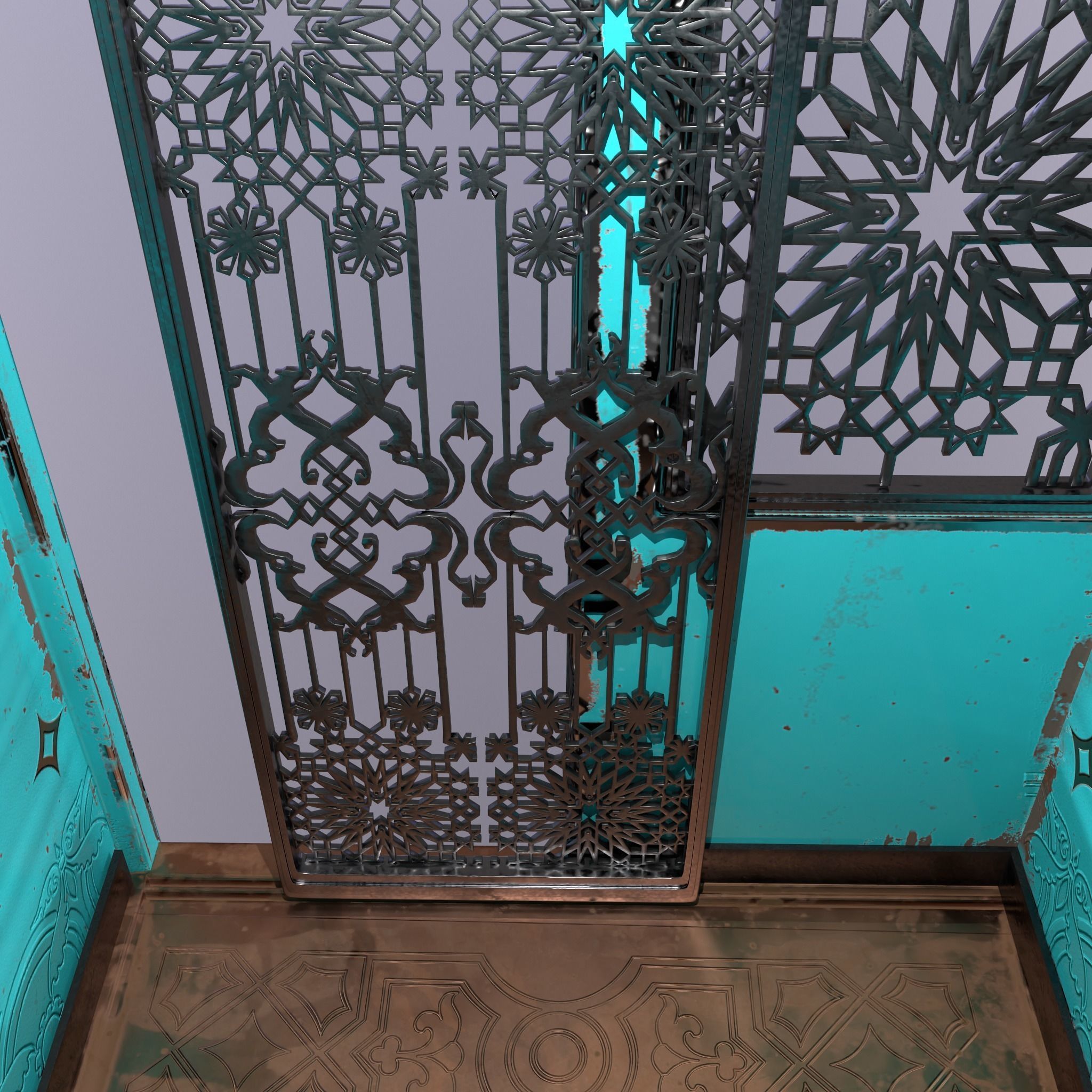 Elevator Vol 02 Old 3D model 3D model_19