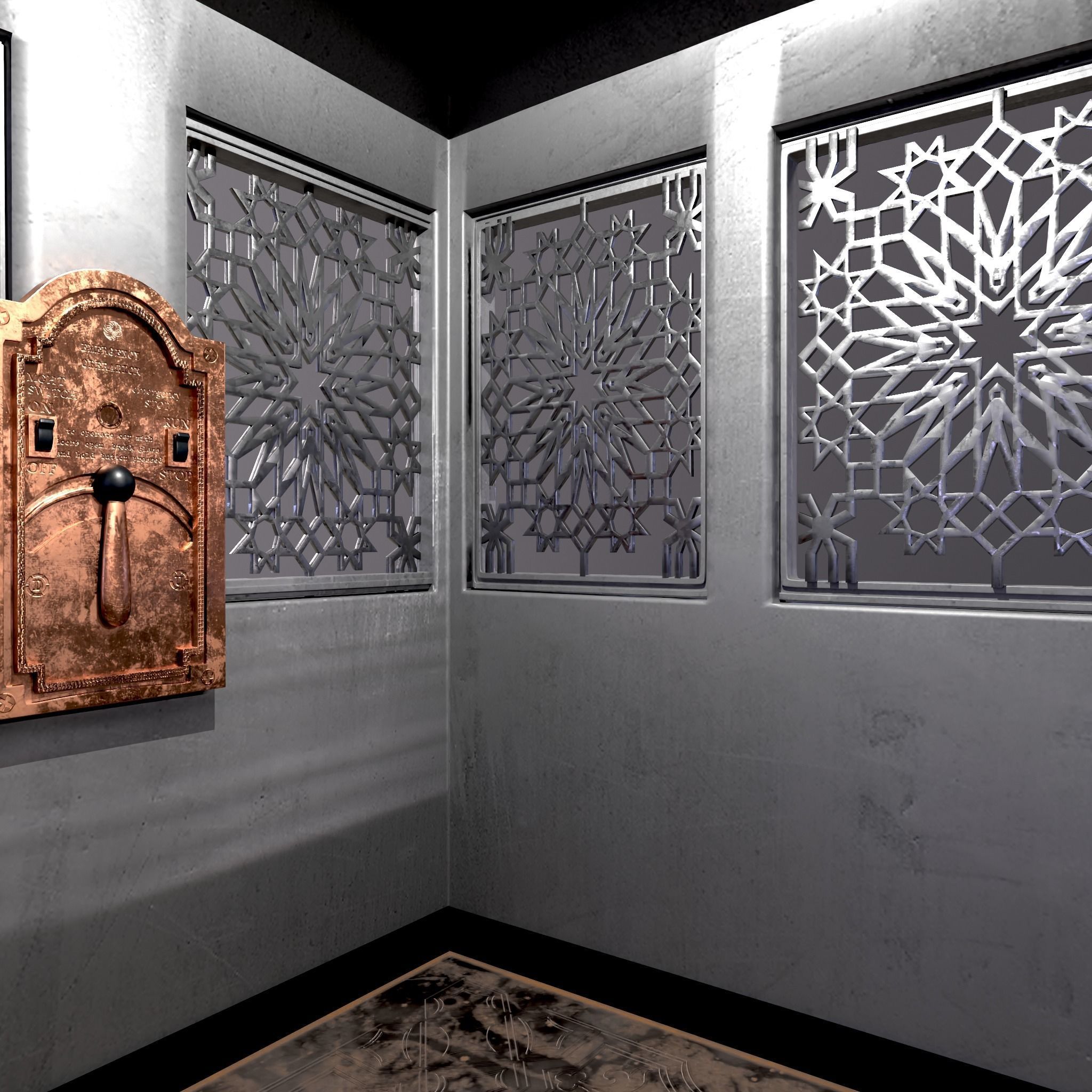 Elevator Vol 02 Old 3D model 3D model_27