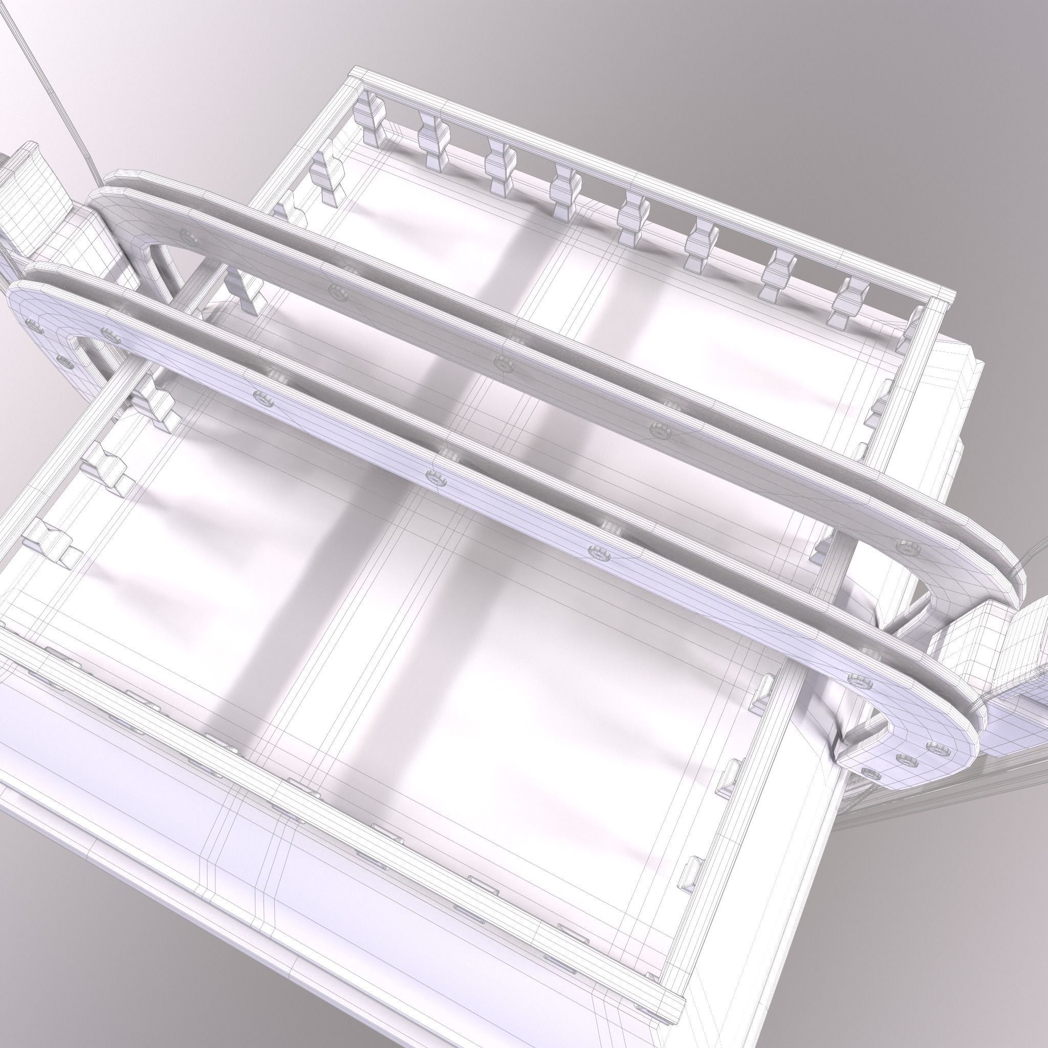 Elevator Vol 02 Old 3D model 3D model_5