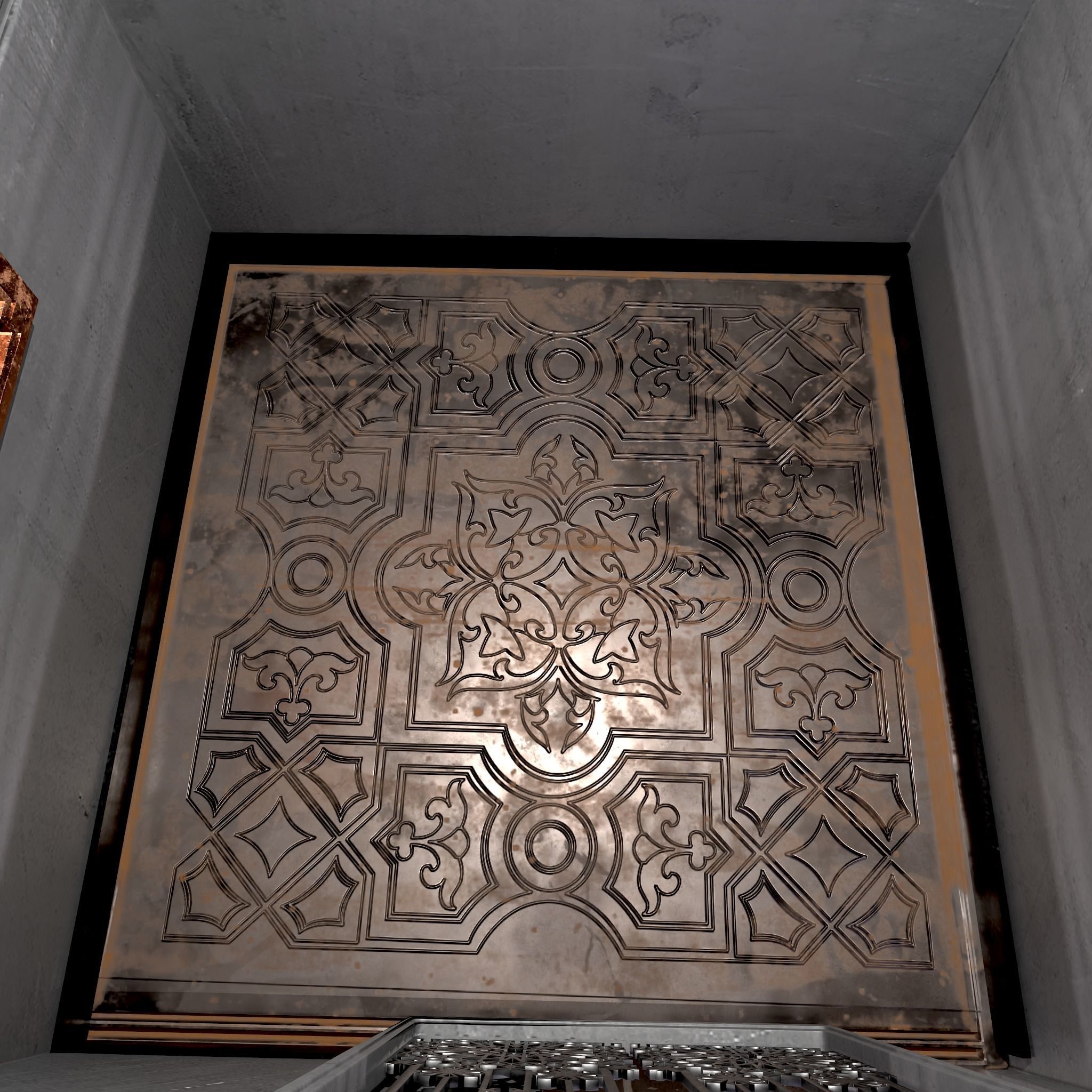 Elevator Vol 02 Old 3D model 3D model_3