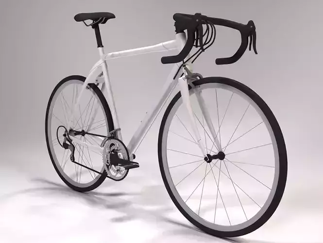 Road bike Generic Rigged 
