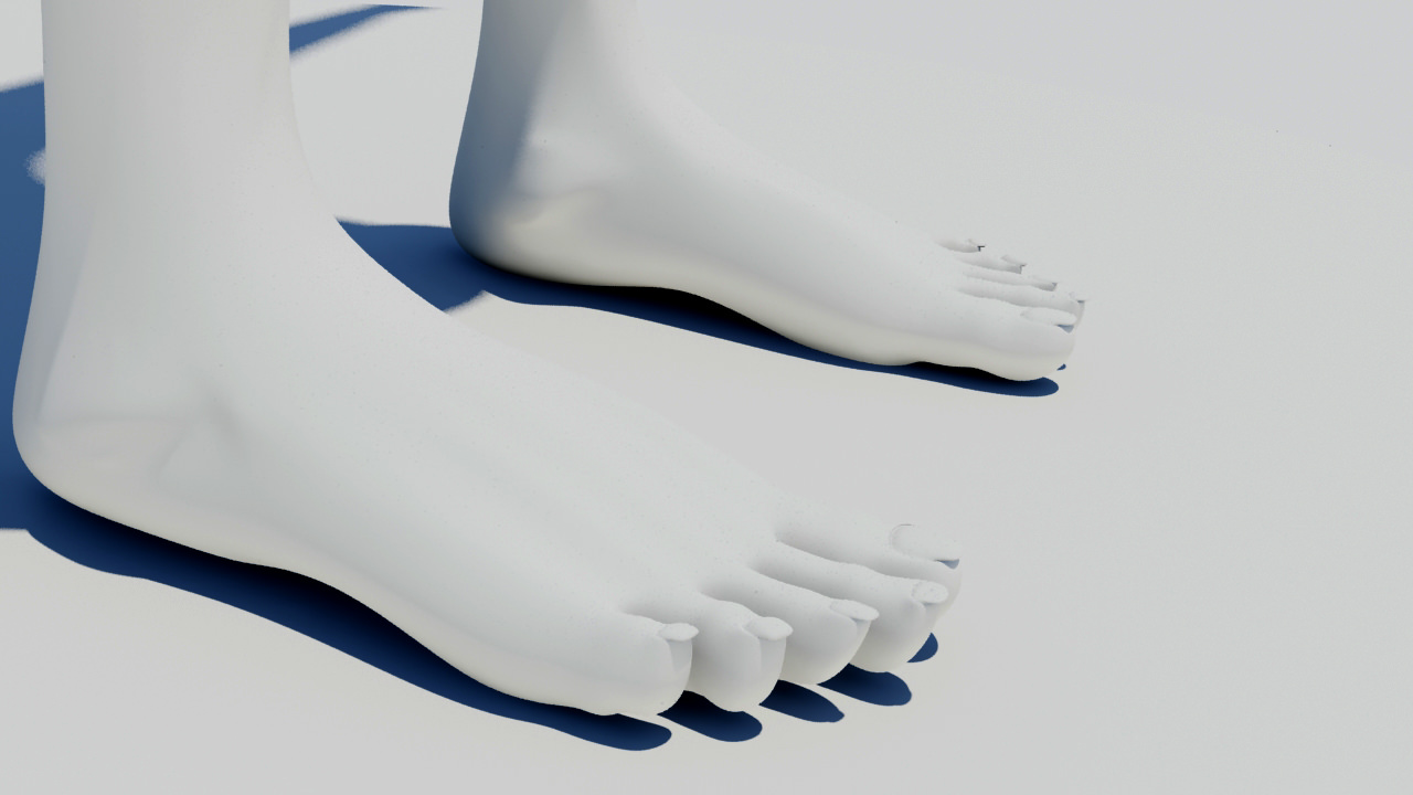 human base mesh Free 3D model_5