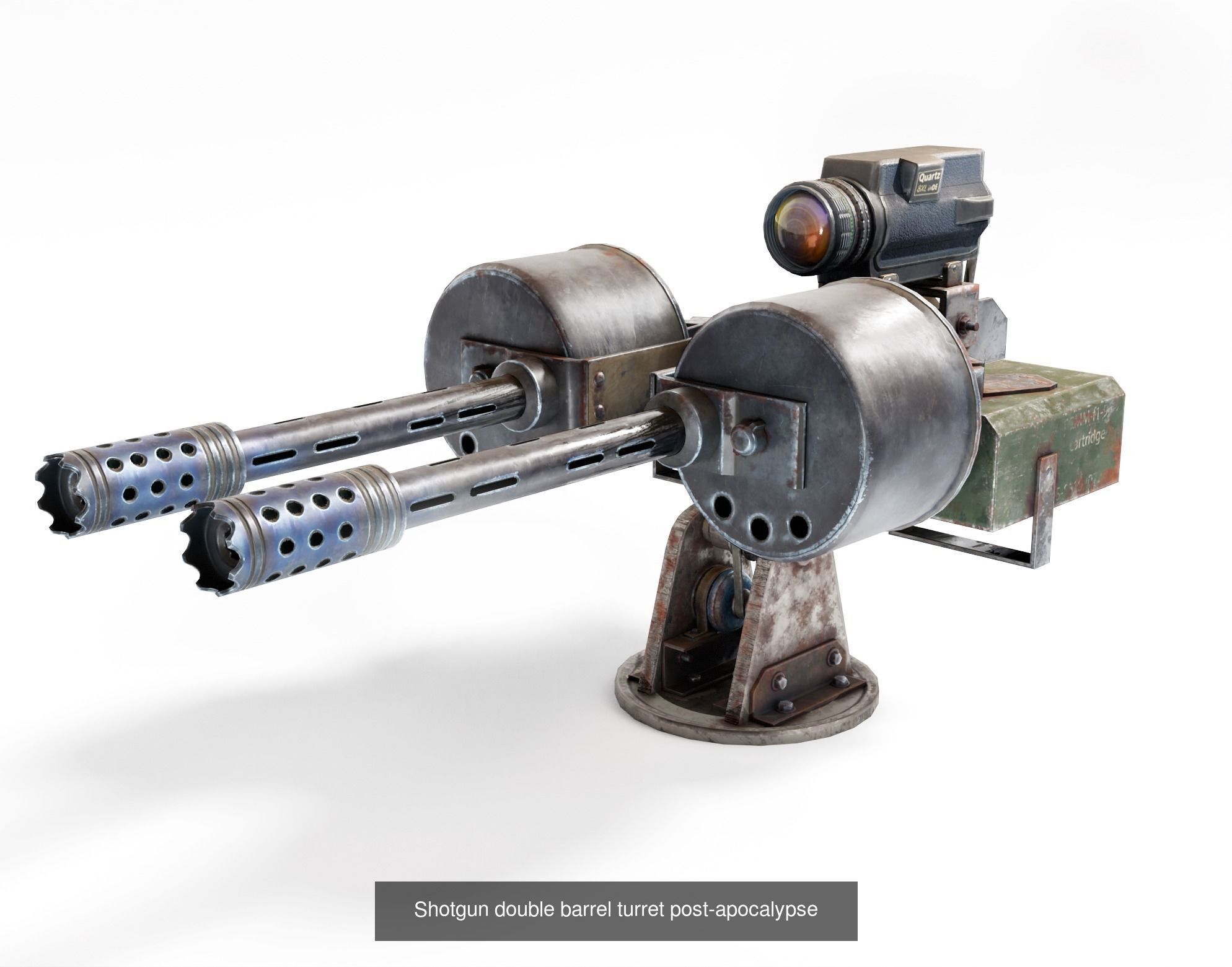 Postapocalypse gun da1 3D Model Collection_4