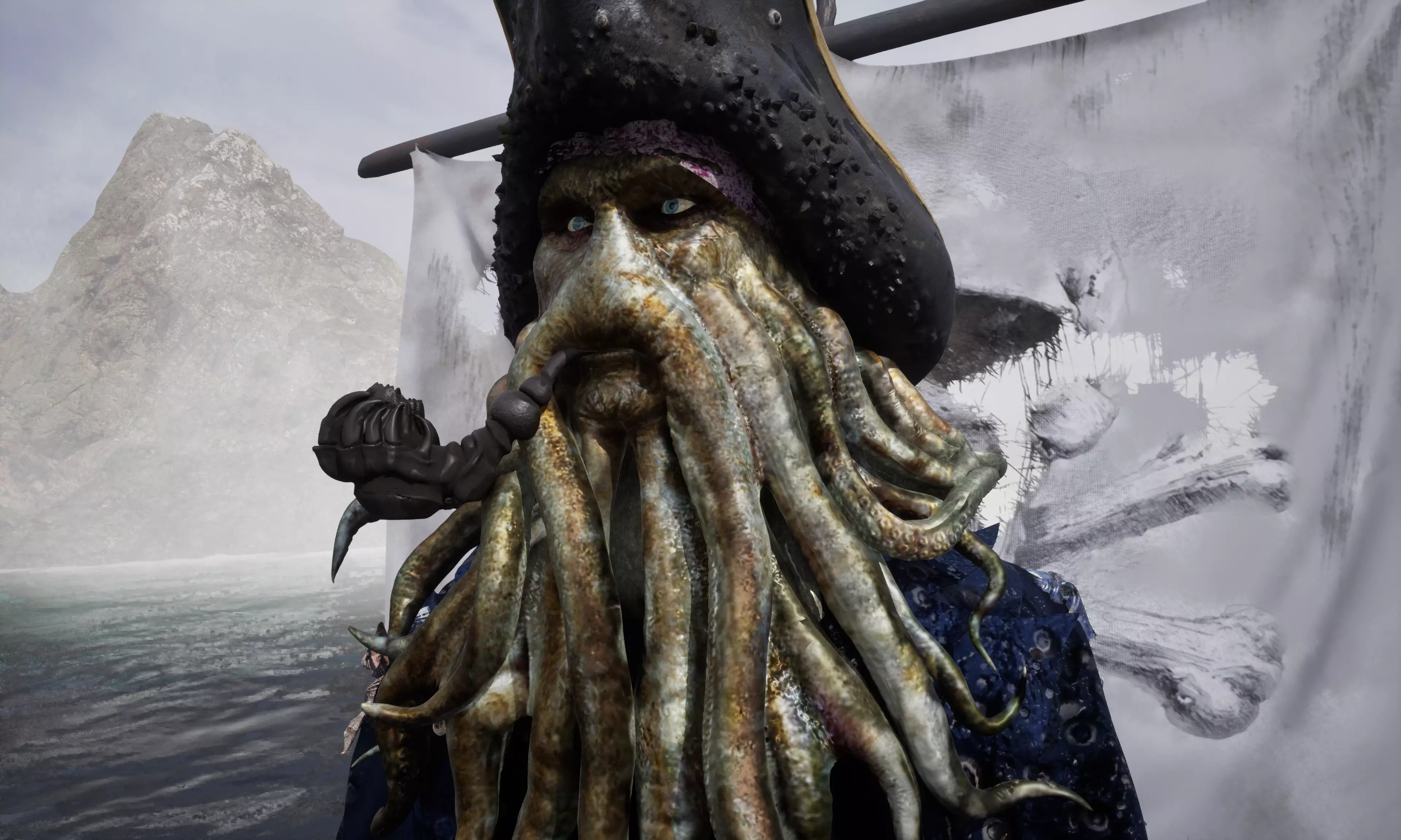 Davy Jones - Pirates of the Caribbean 3D model