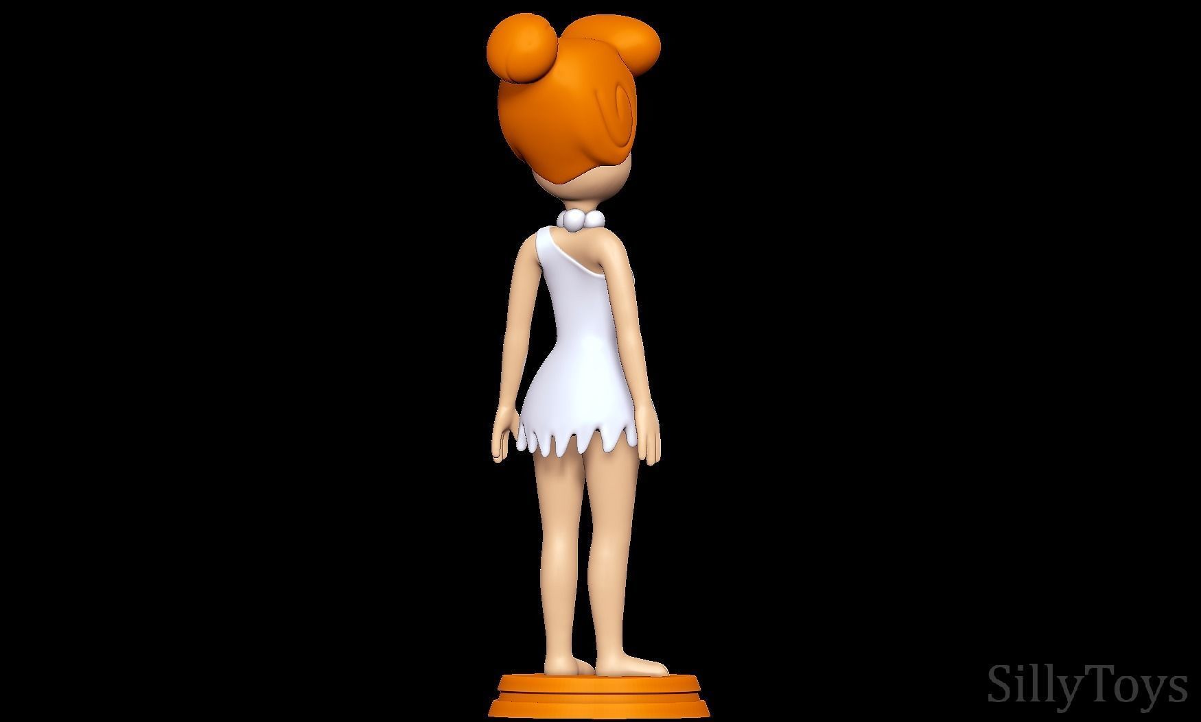 Wilma Flintstone - The Flintstones 3D print model_3