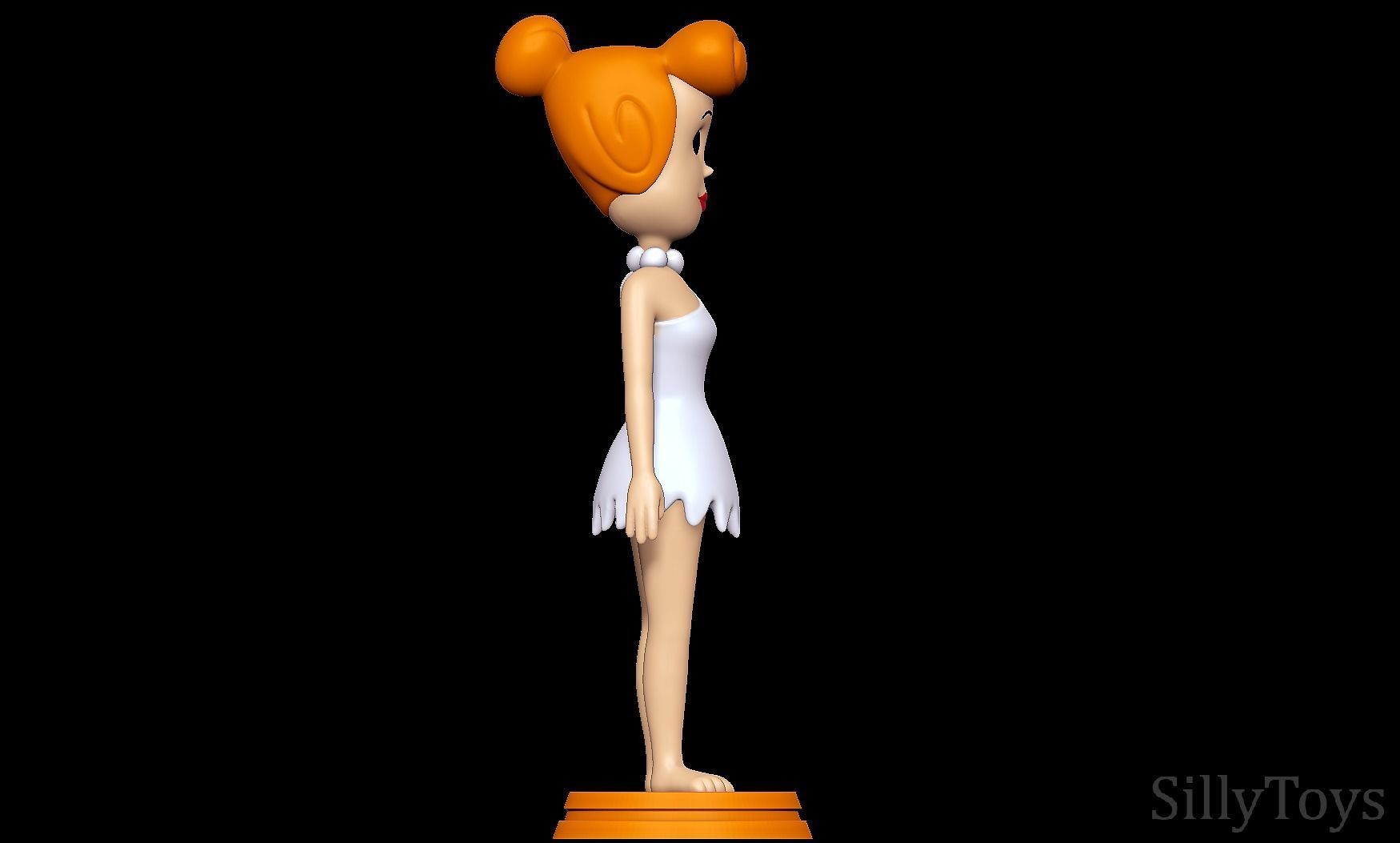 Wilma Flintstone - The Flintstones 3D print model_2
