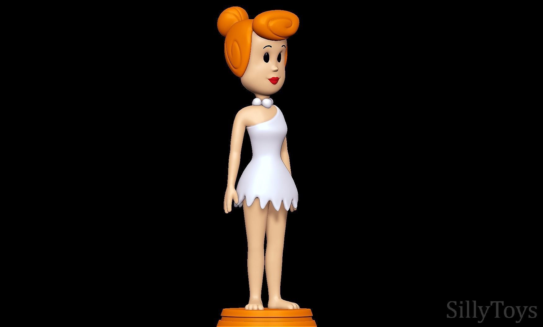 Wilma Flintstone - The Flintstones 3D print model_1