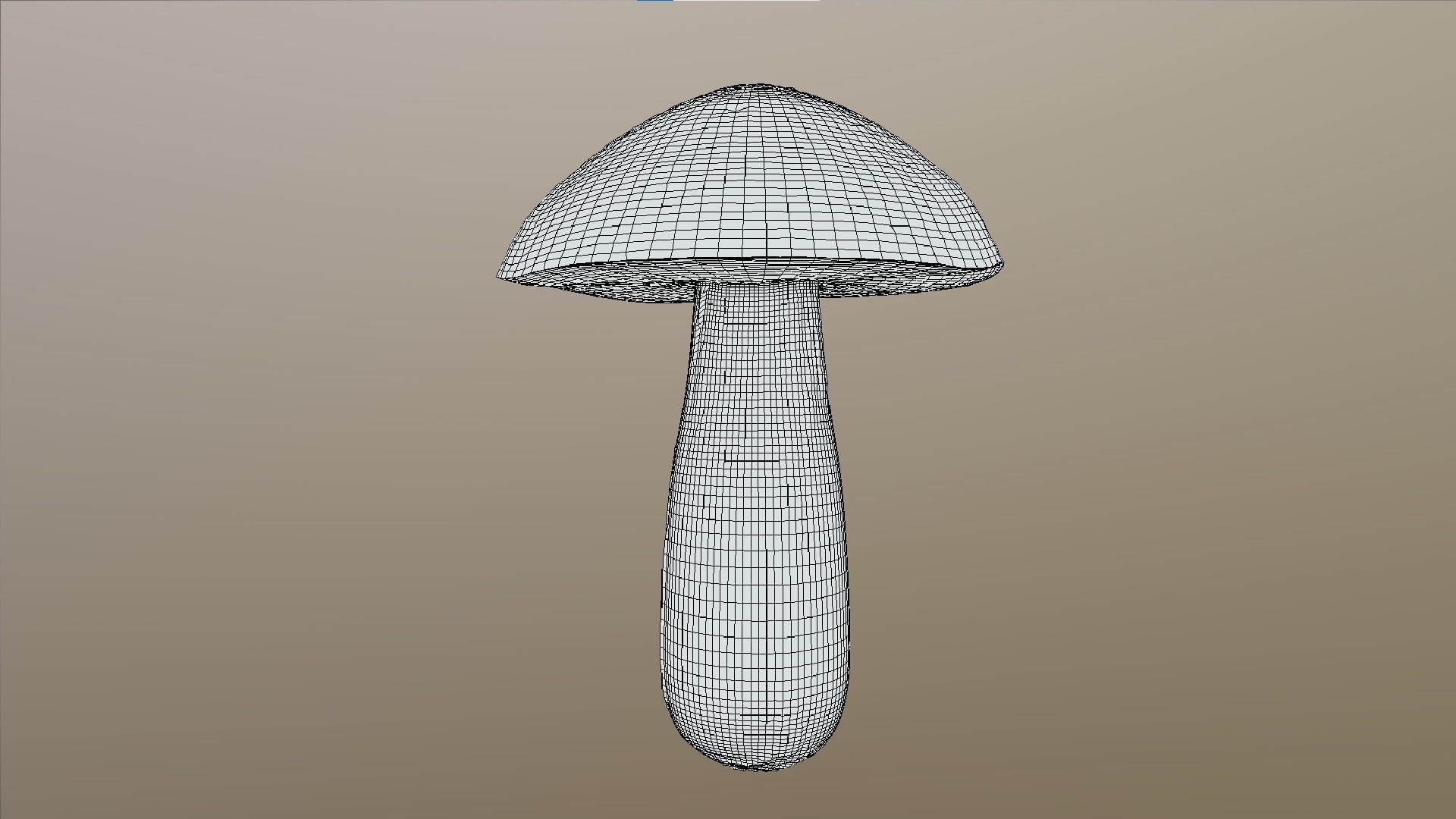 Mushroom - Boletus Edulis Free low-poly 3D model_10
