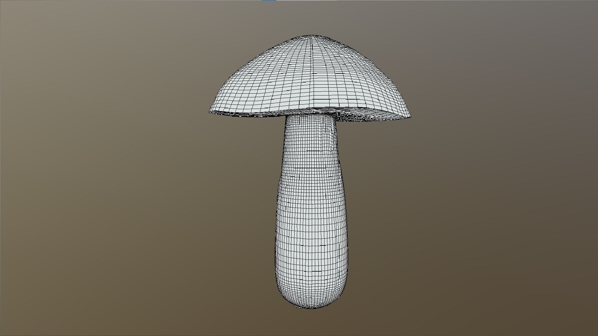Mushroom - Boletus Edulis Free low-poly 3D model_9