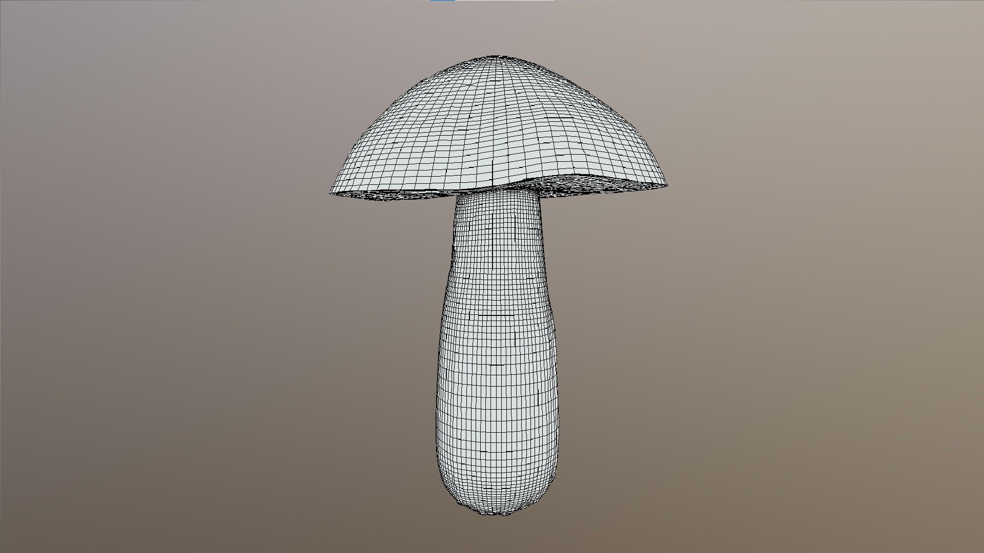 Mushroom - Boletus Edulis Free low-poly 3D model_7