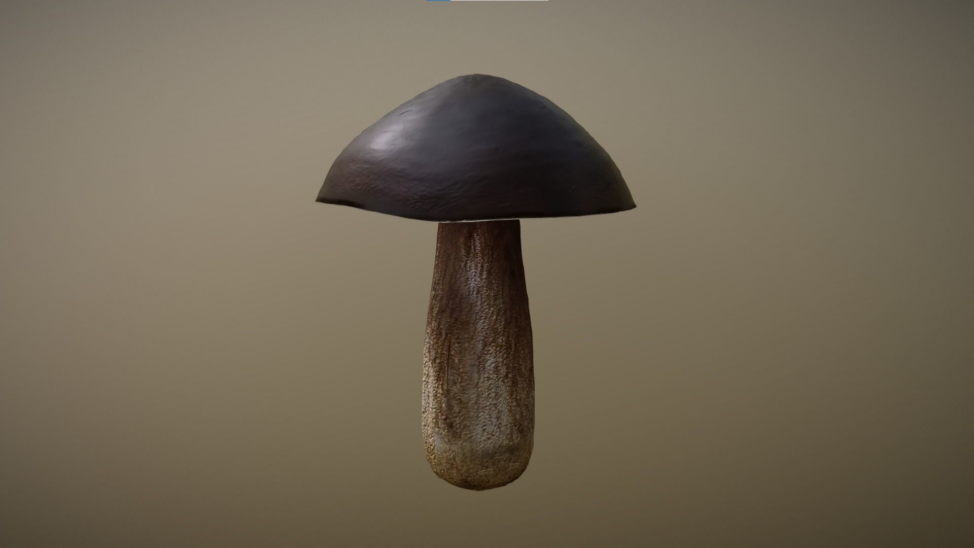 Mushroom - Boletus Edulis Free low-poly 3D model_1
