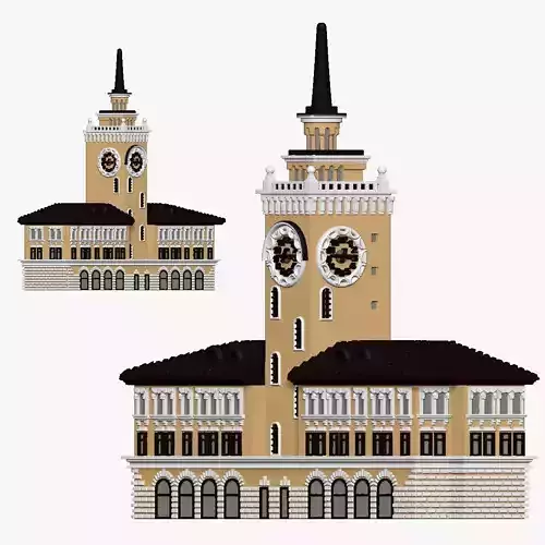 001148 clock tower station