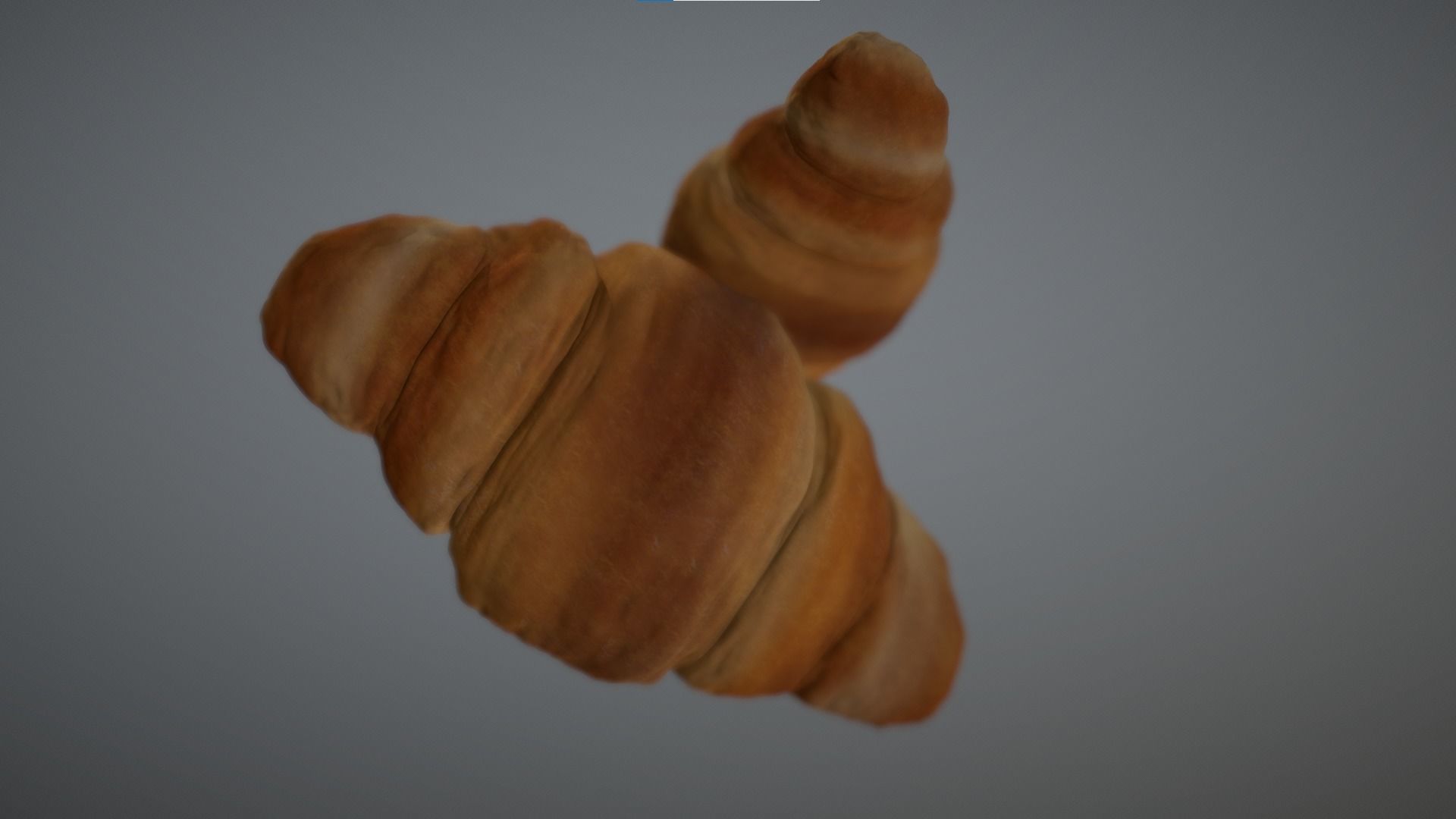 Crispy Crossaint Free 3D model_14