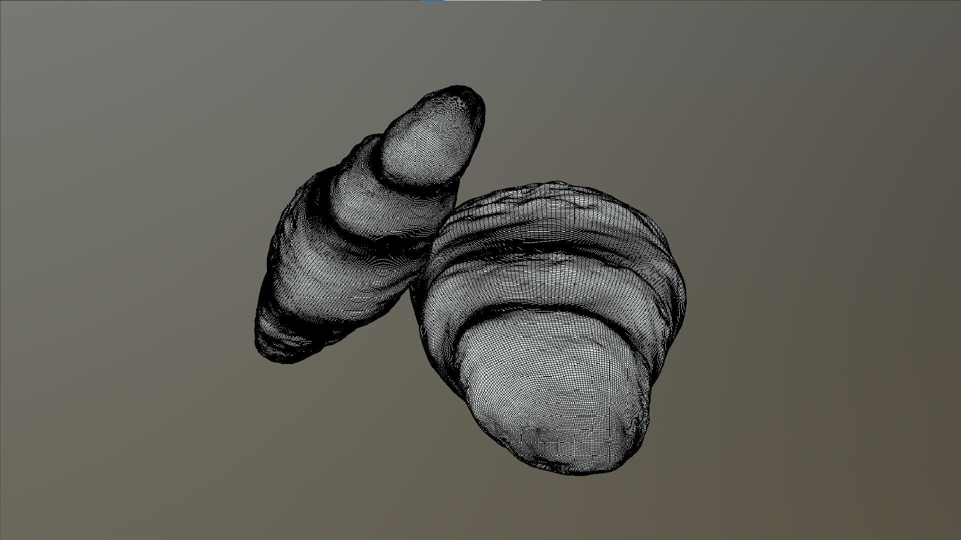 Crispy Crossaint Free 3D model_7