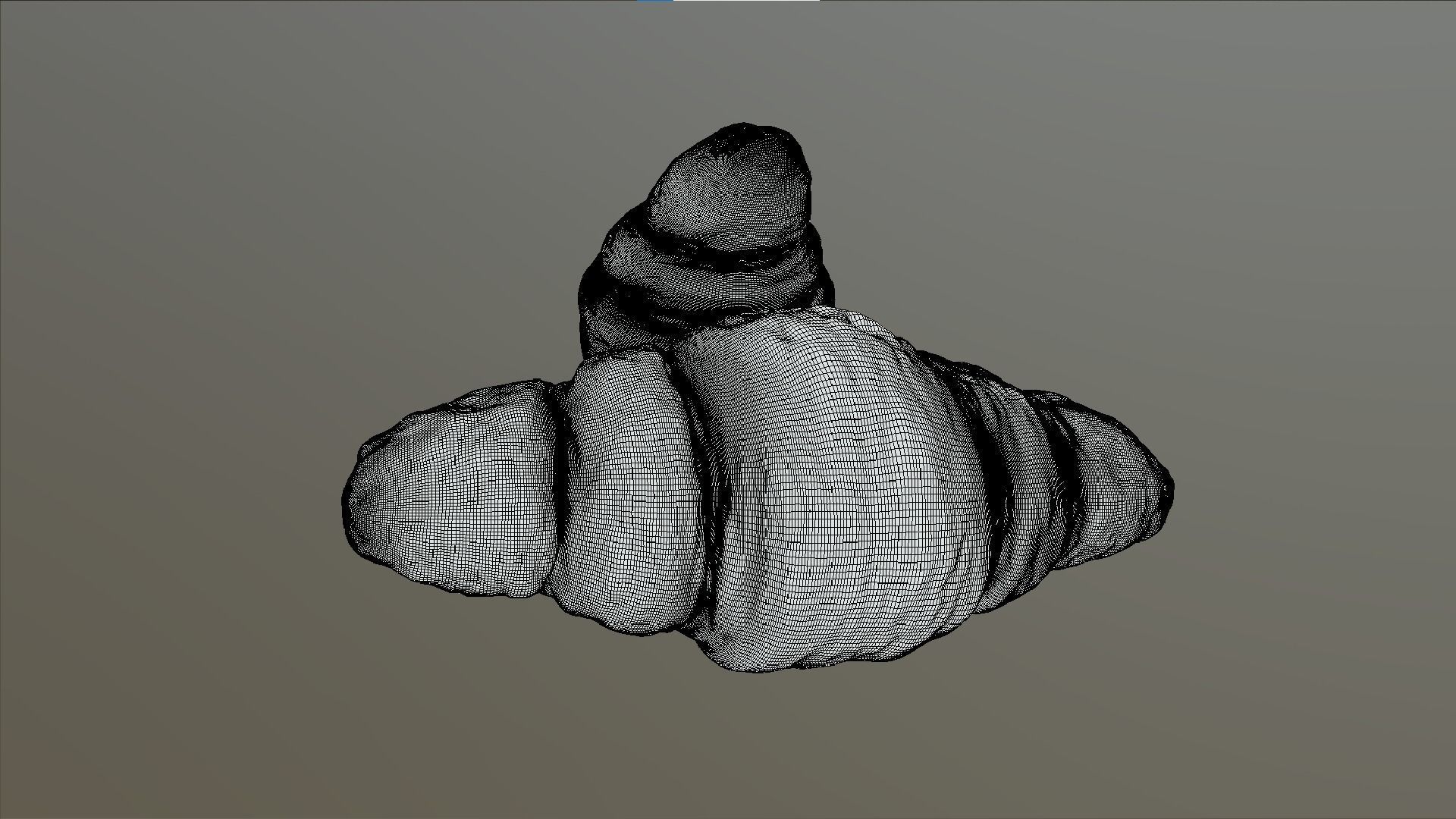 Crispy Crossaint Free 3D model_11