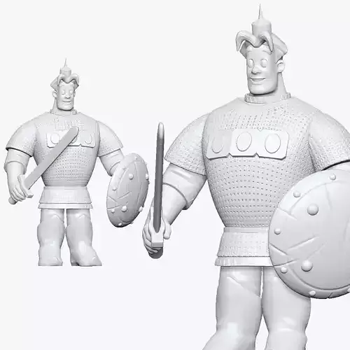 001171 cartoon alyosha popovich bogatyr 3d print ready