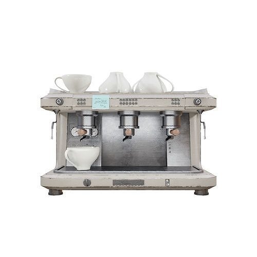  Coffee machine Low-poly 3D model