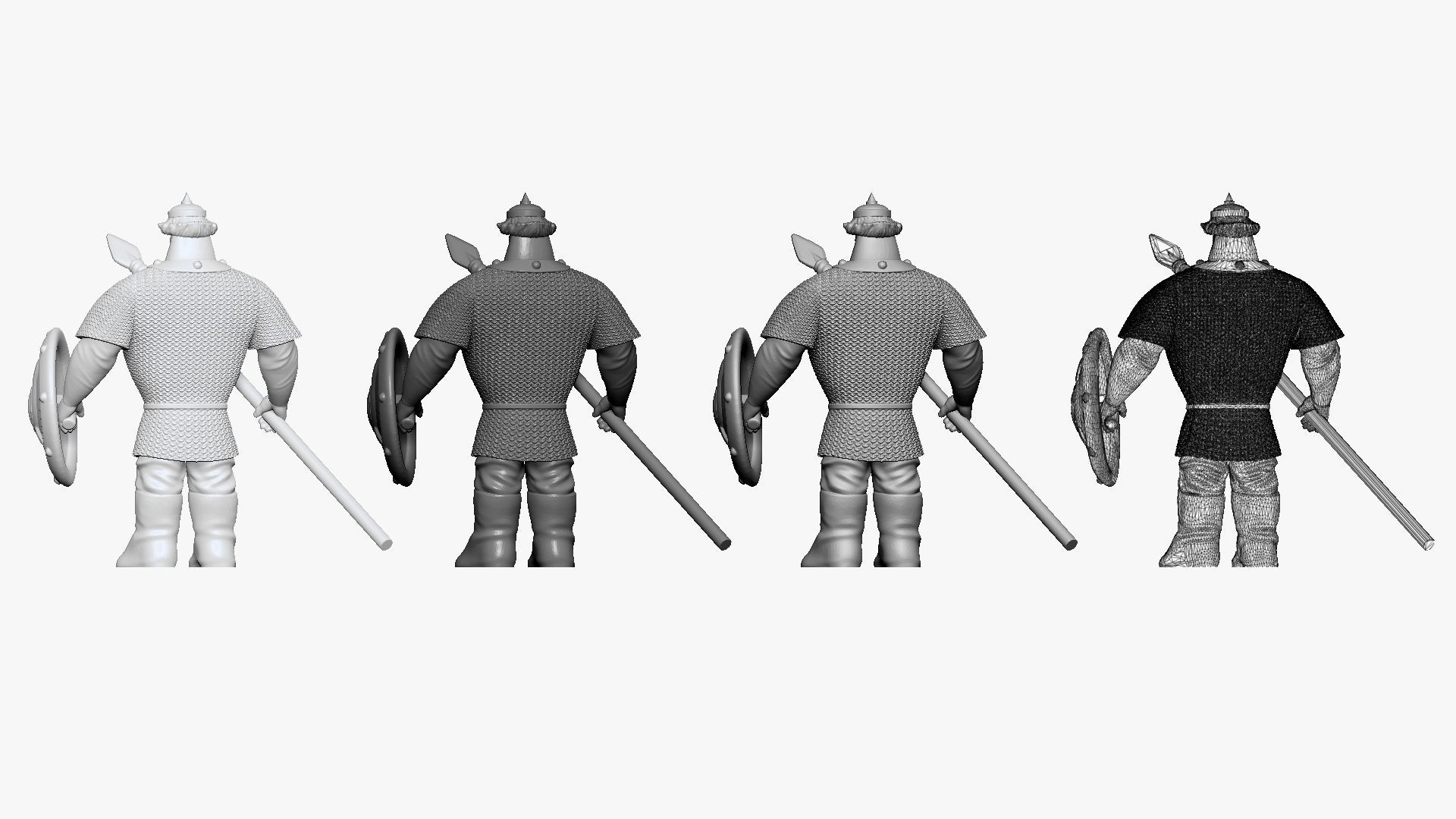 001172 cartoon dobrinya nikitich bogatyr 3d print ready 3D print model_3
