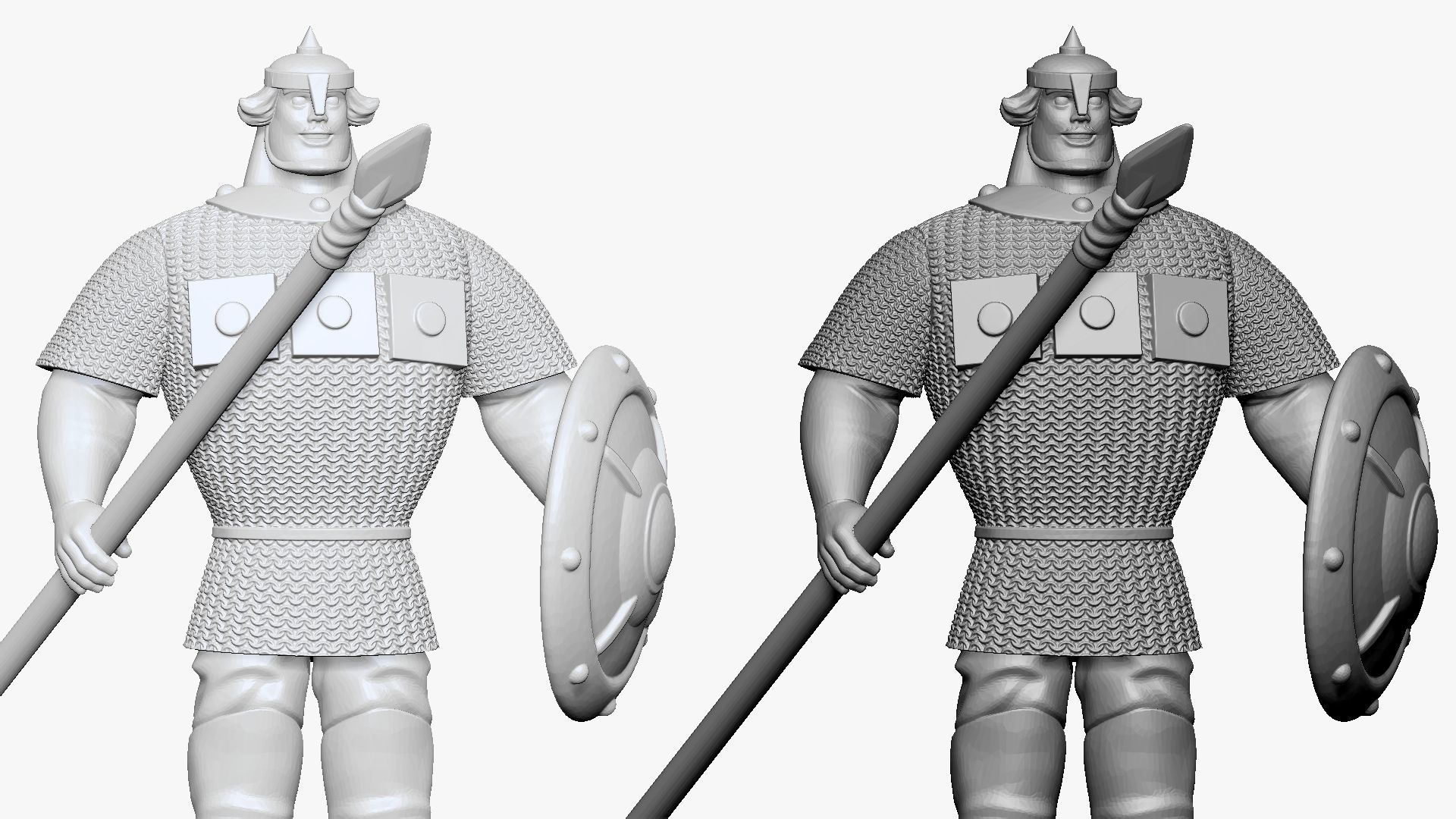 001172 cartoon dobrinya nikitich bogatyr 3d print ready 3D print model_5