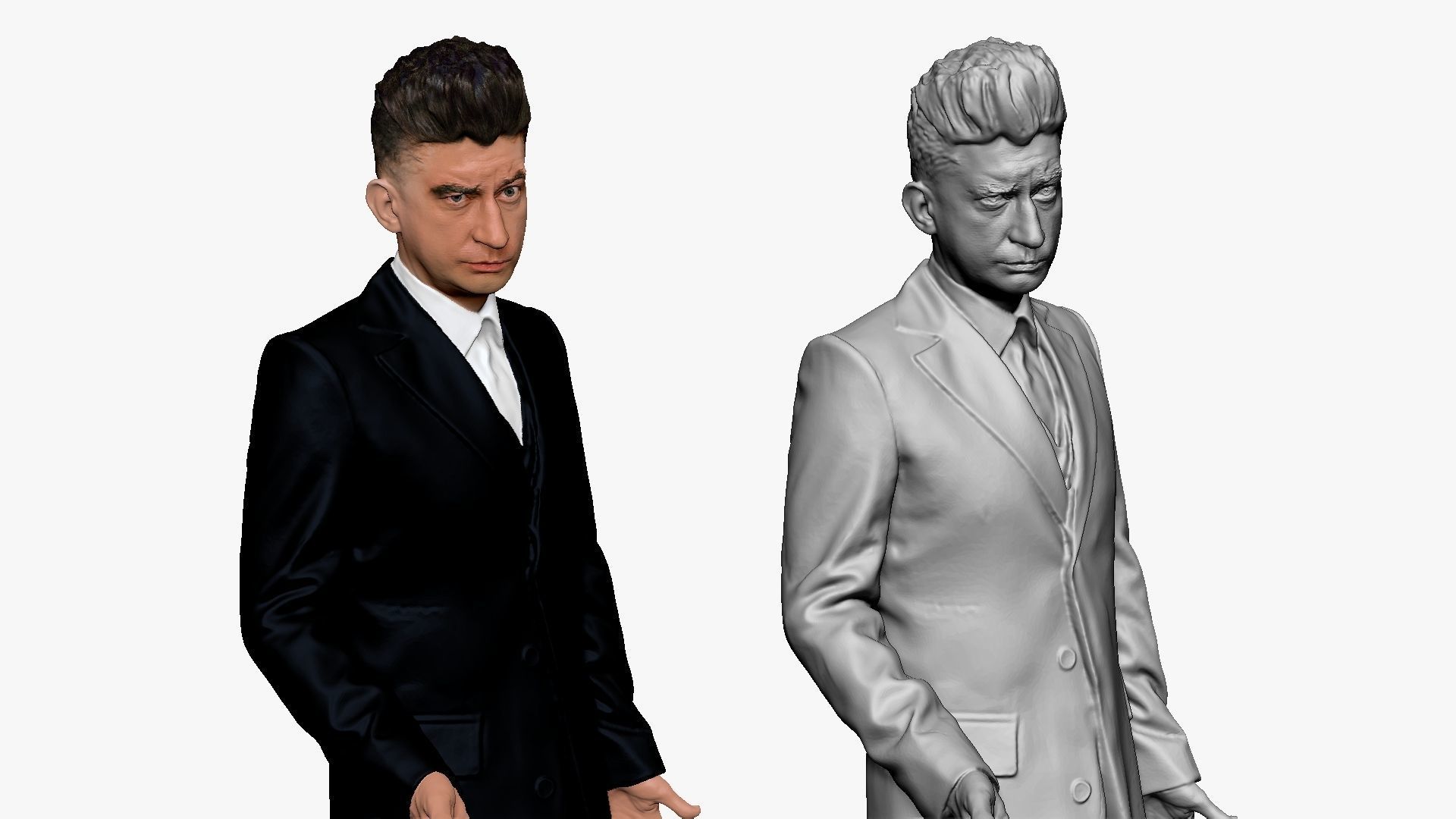 001181 magic man in black evil suit 3D model_5