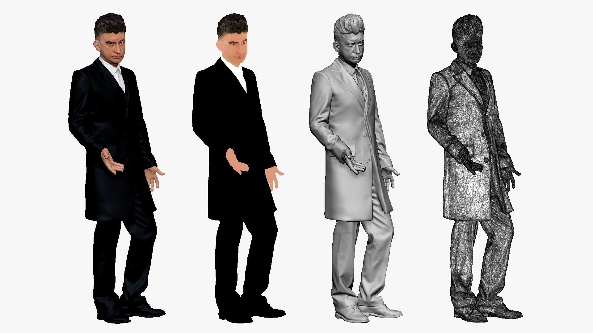 001181 magic man in black evil suit 3D model_1