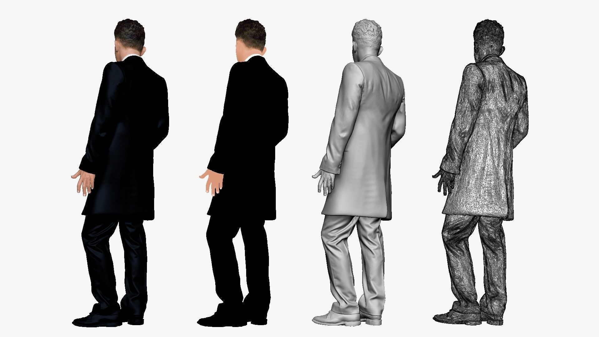 001181 magic man in black evil suit 3D model_2