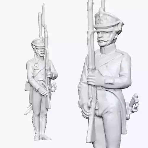 001182 musketeer 3d print ready 3D print model