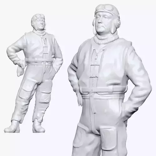 001198 miltary pilot 3dp