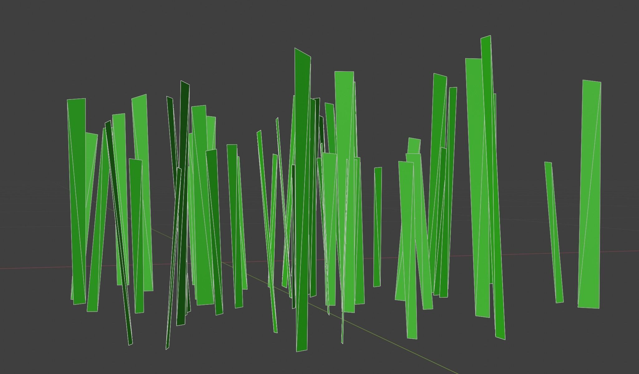 Realistic Grass Pack For Games Free low-poly 3D model_14