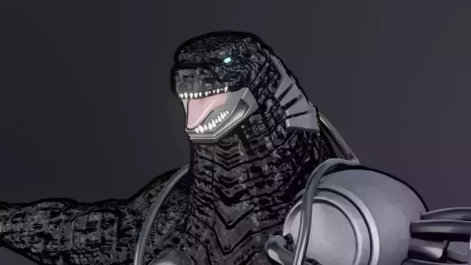 Mecha Godzilla 3D model