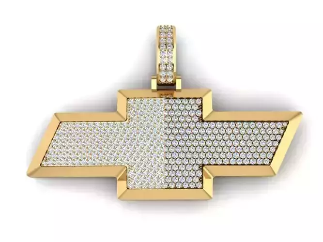 chevrolet logo pendant