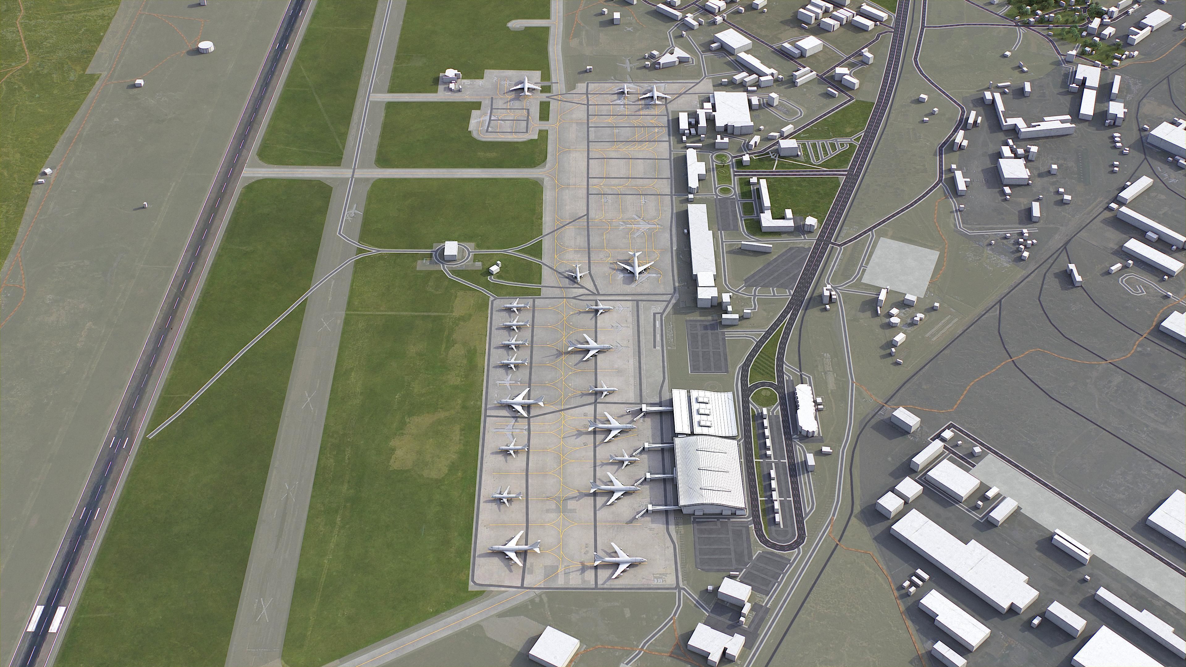 Tbilisi Low-poly 3D model_28