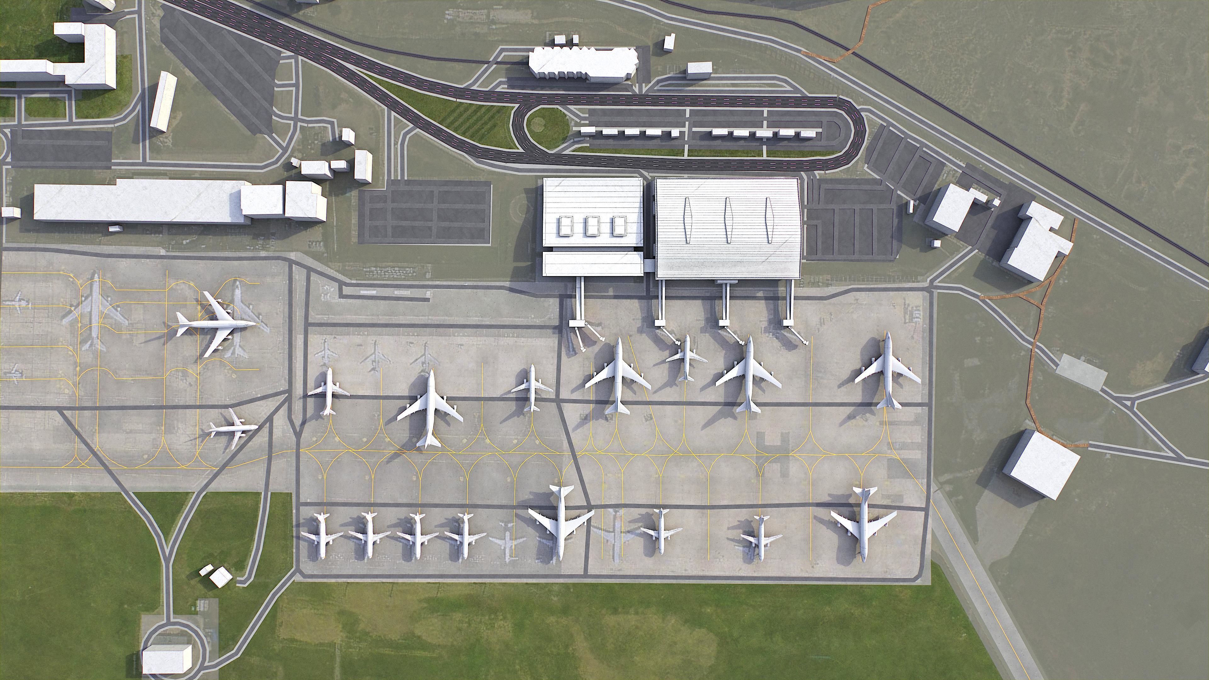 Tbilisi Low-poly 3D model_30