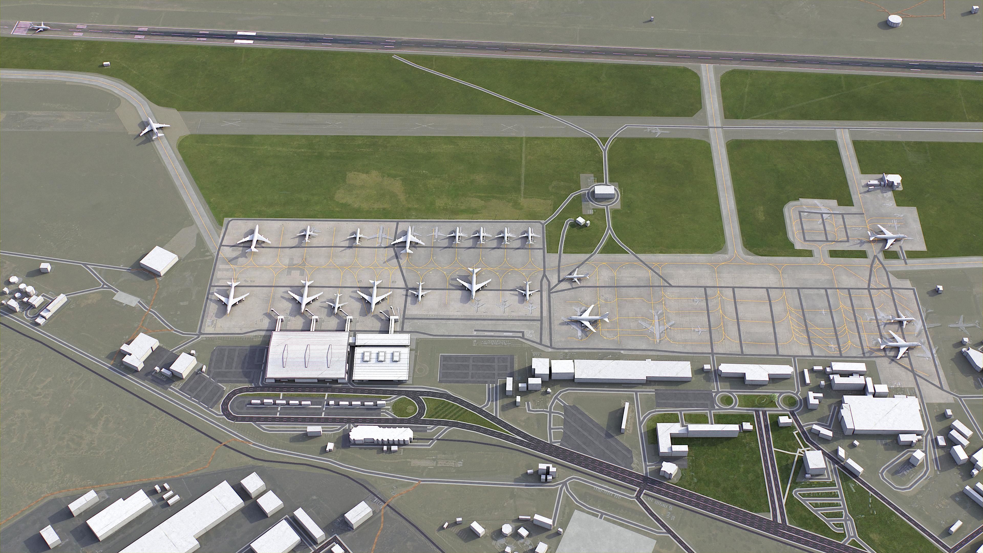 Tbilisi Low-poly 3D model_32