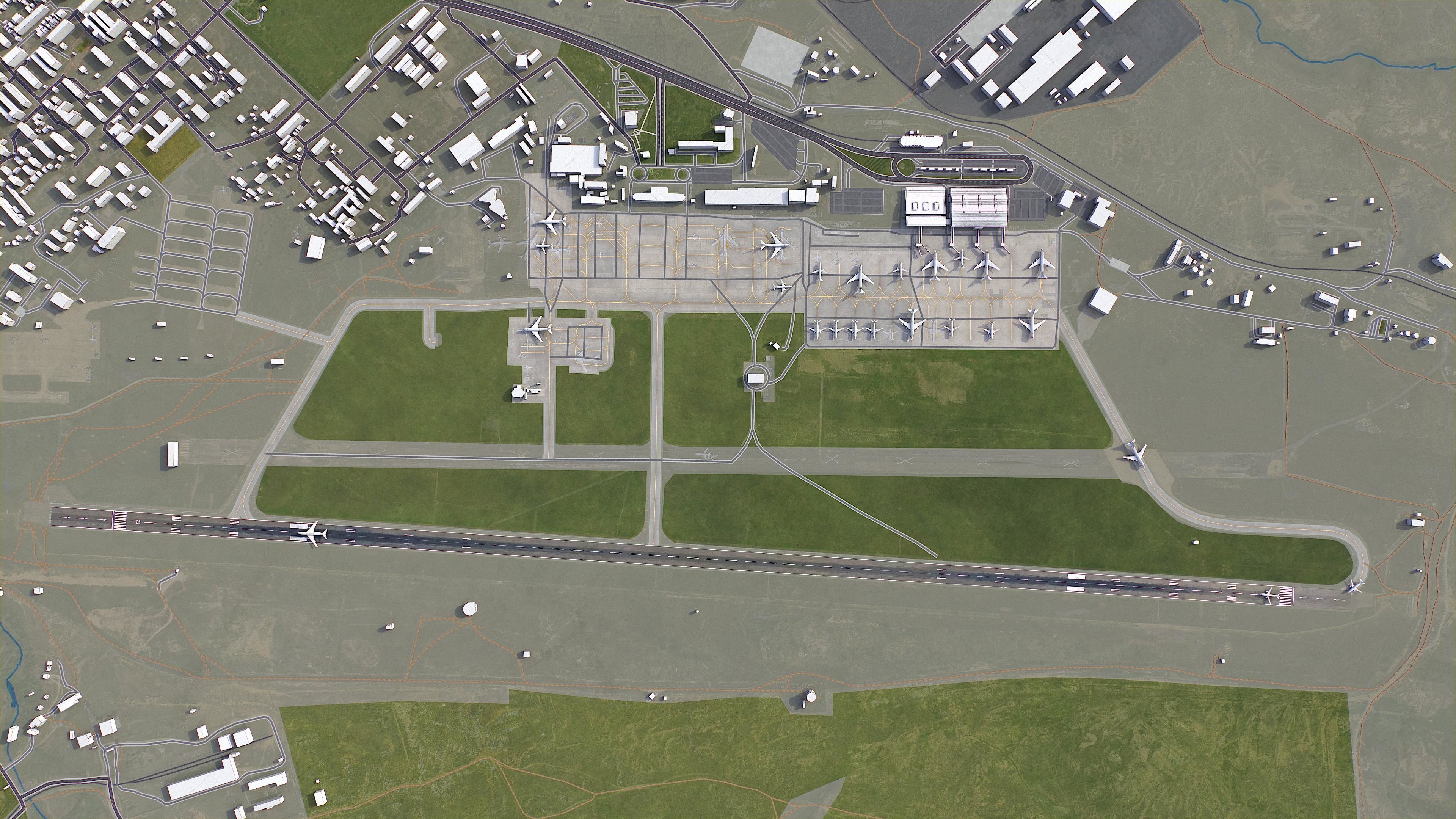 Tbilisi Low-poly 3D model_31