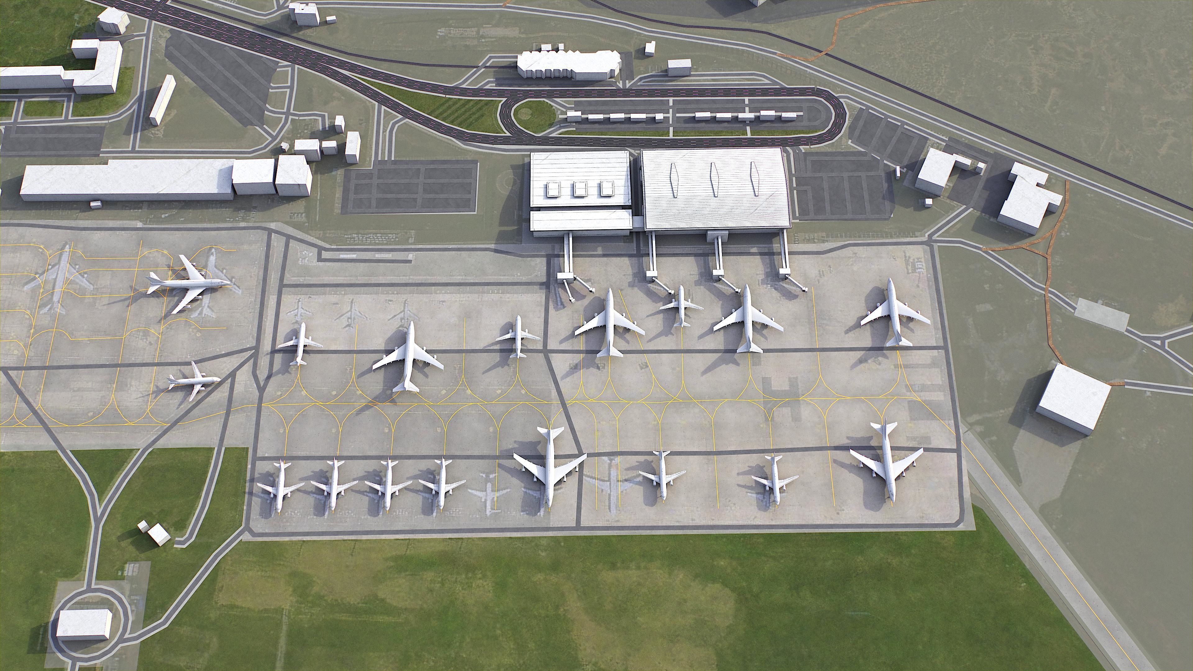 Tbilisi Low-poly 3D model_29