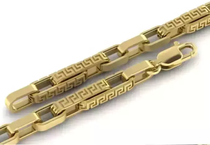 beautiful chain or bracelet  with Greek pattern